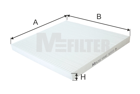Фильтр салона MFILTER K9182