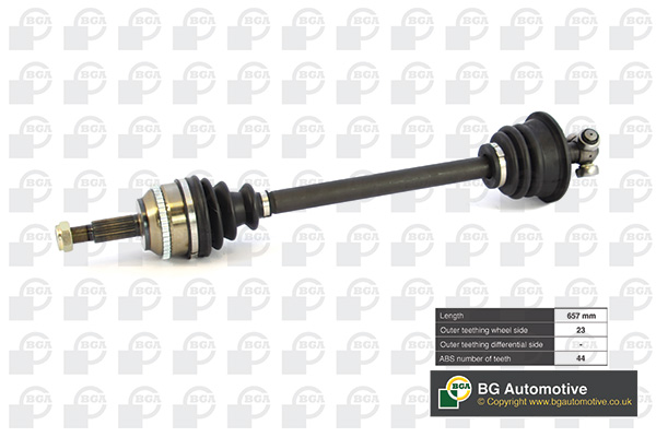 Полуось SKF арт. DS7317LA