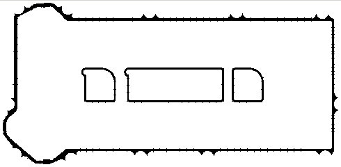 Комплект прокладок крышки клапанов FORD арт. RK3371