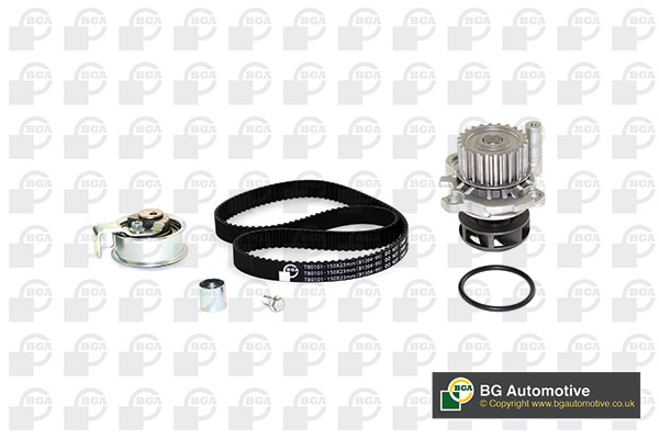 Водяной насос + комплект зубчатого ремня SKF арт. TB0105CPK
