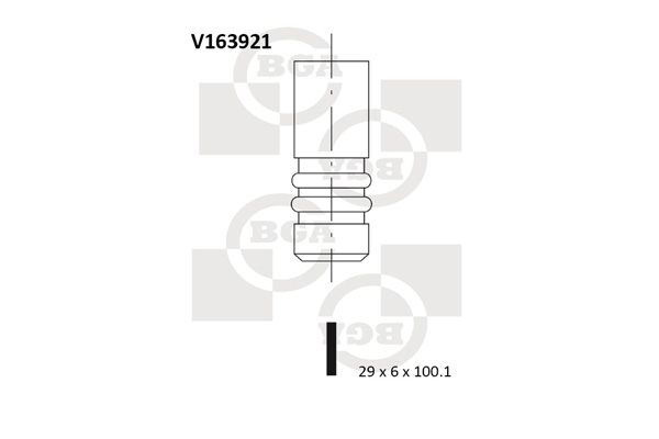 Выпускной клапан AE арт. V163921