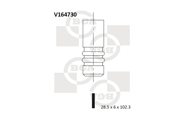 Впускной клапан FRECCIA арт. V164730
