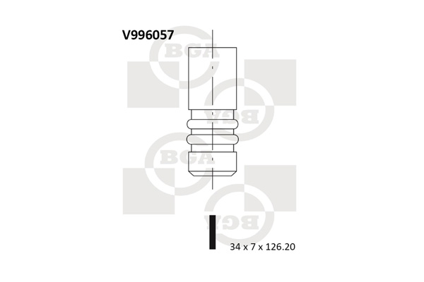 Впускной клапан FRECCIA арт. V996057