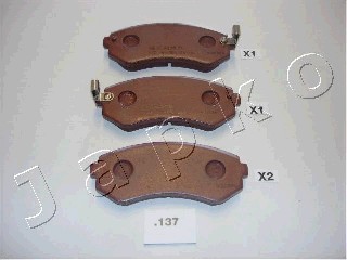 Тормозные колодки дисковые BLUE PRINT арт. 51137