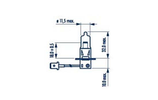 Лампа галогенная BOSCH арт. 48709