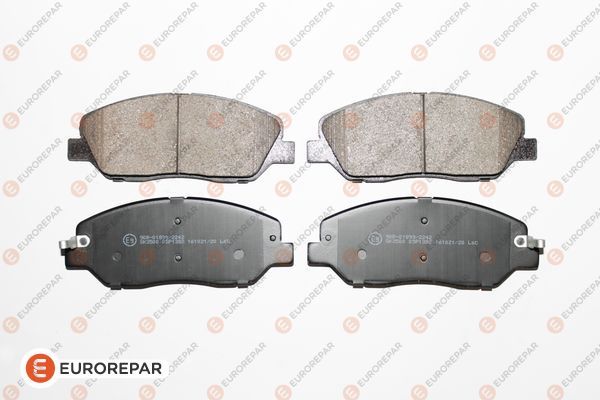 Тормозные колодки дисковые SOLGY арт. 1617286880