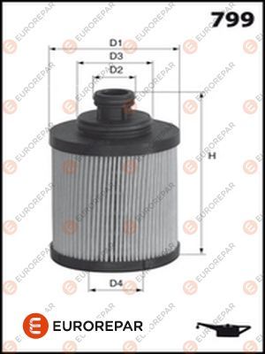 Масляный фильтр MANN-FILTER арт. E149113