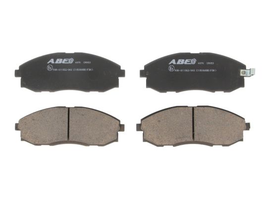 Тормозные колодки дисковые ABE C10506ABE