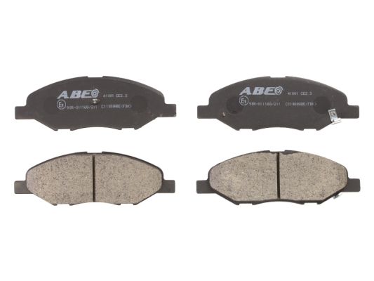 Тормозные колодки передние дисковые TRW арт. C11080ABE