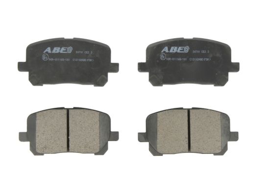 Тормозные колодки передние дисковые ABE C12102ABE