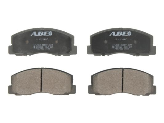 Тормозные колодки передние дисковые ABE C15025ABE