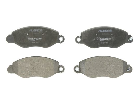 Тормозные колодки передние дисковые BRECK арт. C1G040ABE