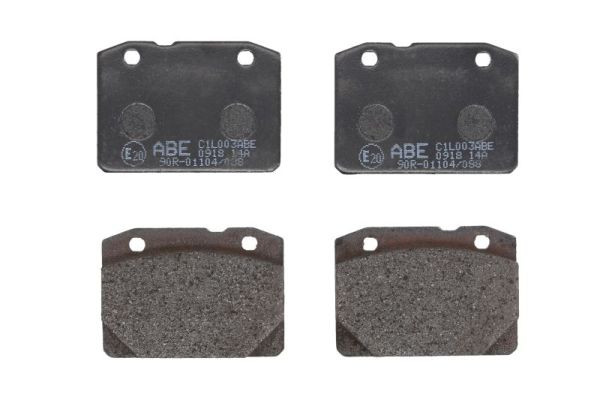 Тормозные колодки передние дисковые REMSA арт. C1L003ABE