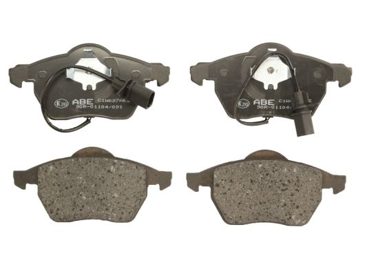 Тормозные колодки передние дисковые BREMBO арт. C1W027ABE