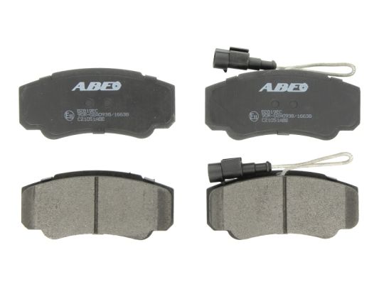 Тормозные колодки задние дисковые BOSCH арт. C21051ABE