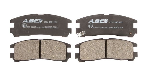 Тормозные колодки задние дисковые ATE арт. C25003ABE