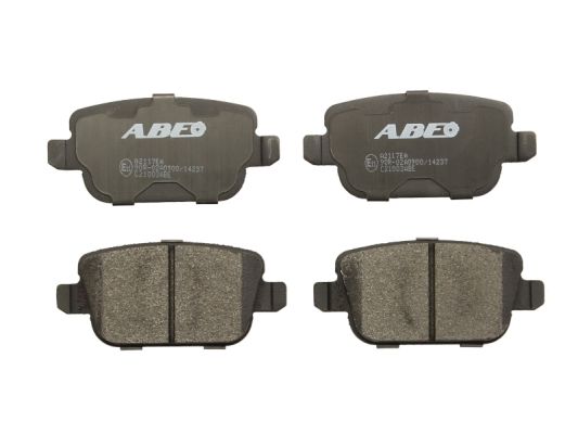 Тормозные колодки задние дисковые TRW арт. C2I003ABE