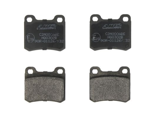 Тормозные колодки задние дисковые BOSCH арт. C2M000ABE