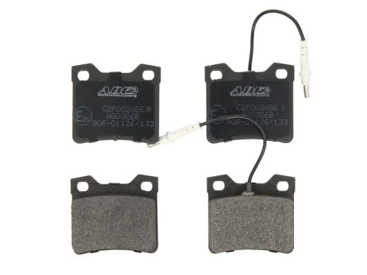 Тормозные колодки задние дисковые BOSCH арт. C2P002ABE