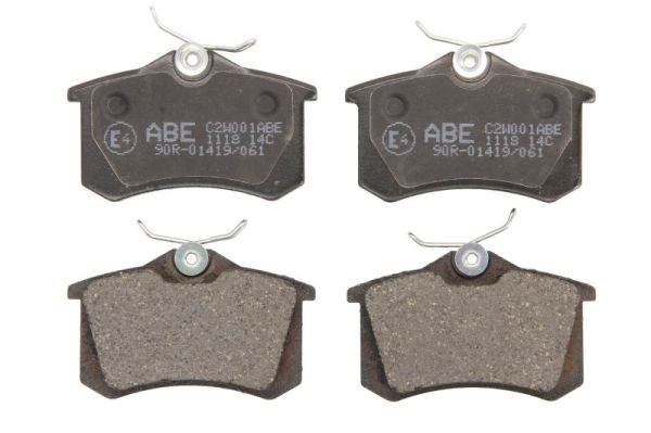 Тормозные колодки задние дисковые A.B.S. арт. C2W001ABE