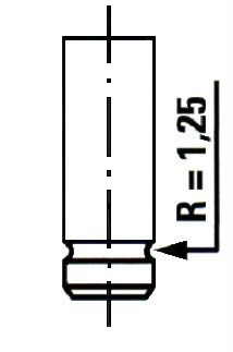 Впускной клапан RENAULT арт. VI0009