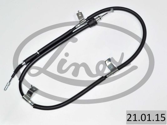 Трос ручника (задний) (L) Kia Ceed 06-12 (1670mm) KIA арт. 210115