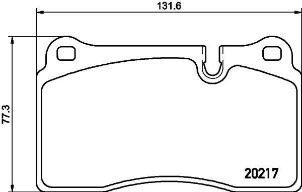 Тормозные колодки дисковые ATE арт. 8DB355013-201