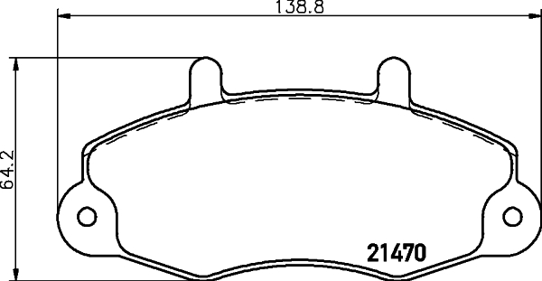 Тормозные колодки дисковые DELPHI арт. 8DB355006-391