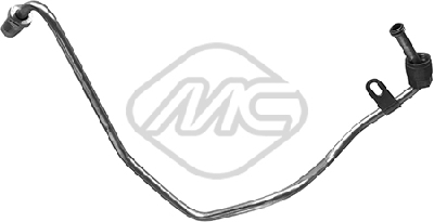 Трубка смазки турбины Metalcaucho 92141