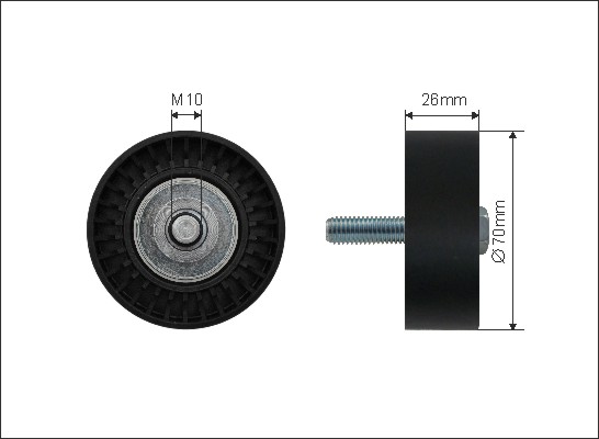 Ролик натяжителя SKF арт. 01-11