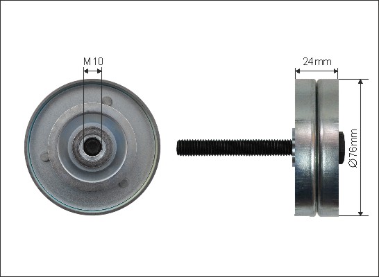 Ролик натяжителя SNR арт. 25253