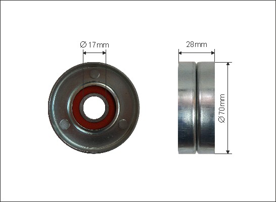 Ролик натяжний SKF арт. 332-99