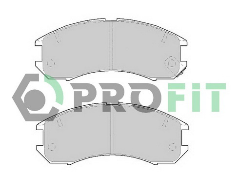 Тормозные колодки передние дисковые BLUE PRINT арт. 5000-0576