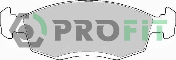 Тормозные колодки передние дисковые TRW арт. 5000-0579