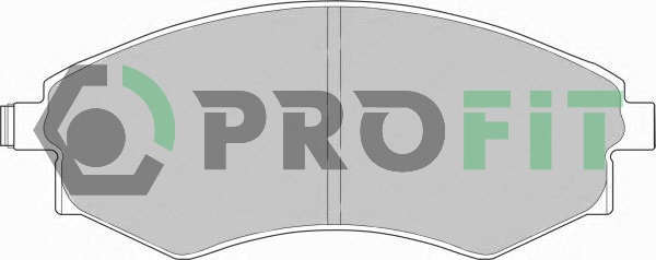 Тормозные колодки передние дисковые  арт. 5000-0600