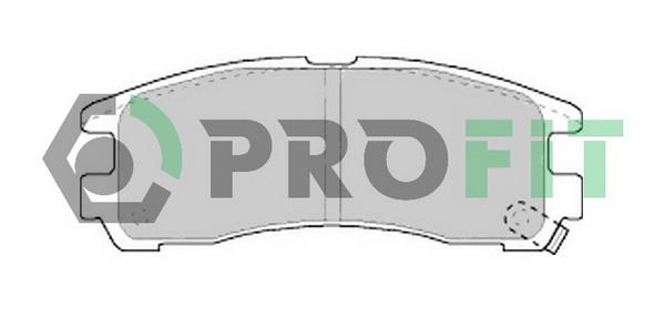 Тормозные колодки задние дисковые PROFIT 5000-0803