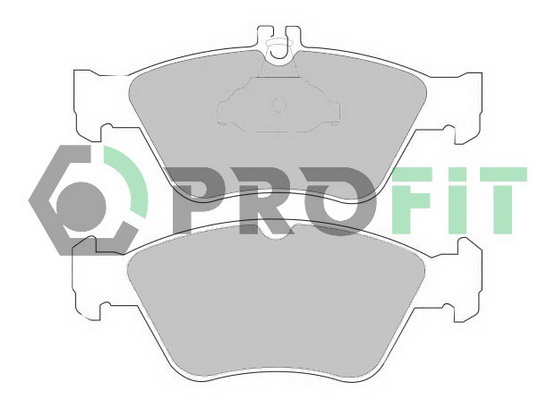 Тормозные колодки передние дисковые FERODO арт. 5000-1049