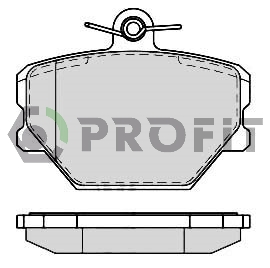 Тормозные колодки дисковые LPR арт. 5000-1162