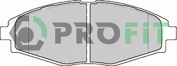 Тормозные колодки передние дисковые NIPPARTS арт. 5000-1337