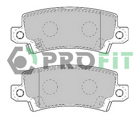 Тормозные колодки задние дисковые A.B.S. арт. 5000-1574