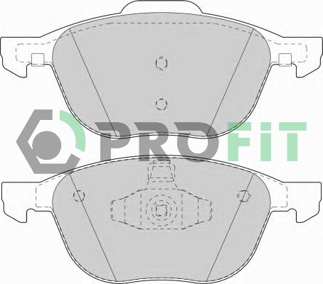 Тормозные колодки передние дисковые FERODO арт. 5000-1594