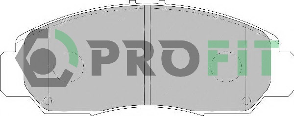 Тормозные колодки передние дисковые ICER арт. 5000-1669