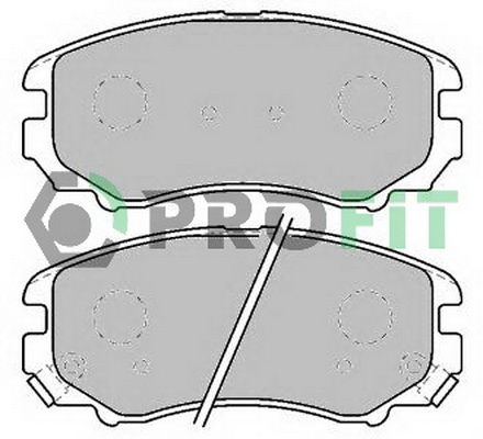 Тормозные колодки передние дисковые FERODO арт. 5000-1733
