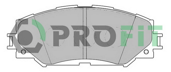 Тормозные колодки передние дисковые BLUE PRINT арт. 5000-2012