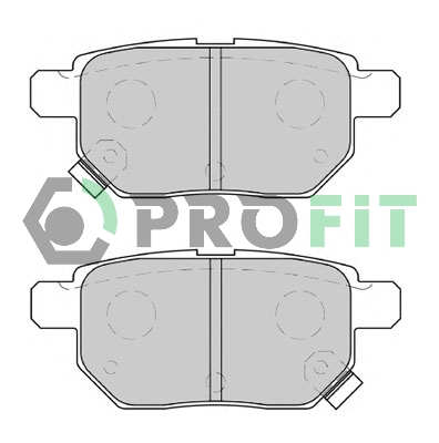 Тормозные колодки задние дисковые DELPHI арт. 5000-4042