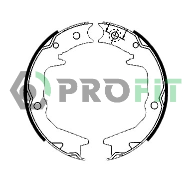 Комплект тормозных колодок BLUE PRINT арт. 5001-0011