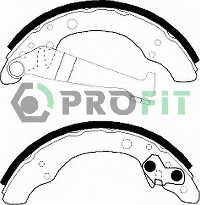 Тормозные колодки задние дисковые  арт. 5001-0150