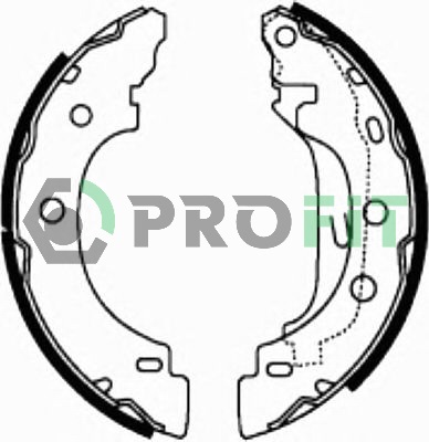 Комплект тормозных колодок FERODO арт. 5001-0583