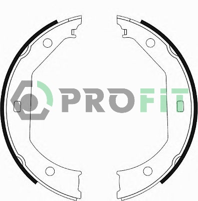 Комплект тормозных колодок FERODO арт. 5001-0585
