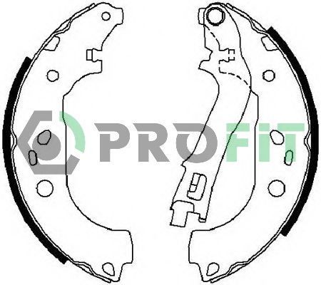 Комплект тормозных колодок FERODO арт. 5001-0676